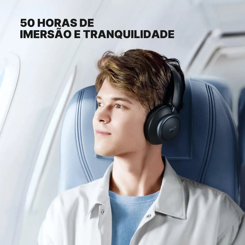 Fone Bluetooth Com Cancelamento De Ruído Ativo Soundcore Q30 | Innova Fácil