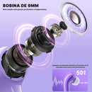 Fone Bluetooth Cristal ACEFAST T9 Com Som Natural e Bateria de 30H | Innova Fácil