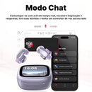 Fone Bluetooth Erazer XF28 PRO com Tradução em Tempo Real e Bateria de 30h | Innova Fácil