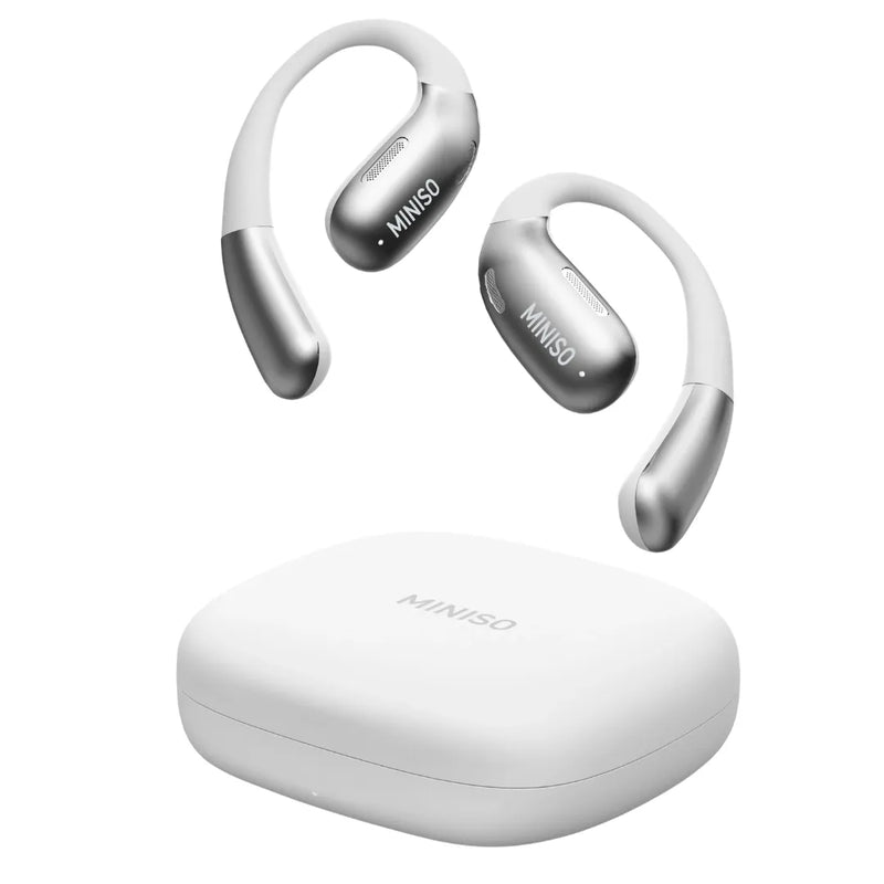 Fone Bluetooth Esportivo Miniso x28, Bluetooth 5.4 e Design Aberto | Innova Fácil