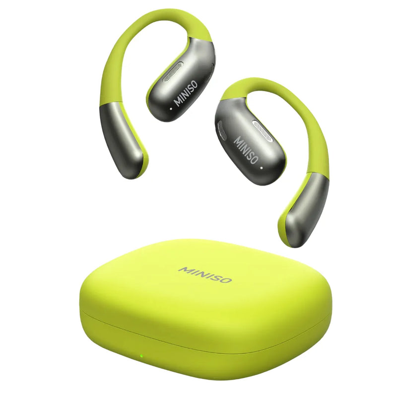 Fone Bluetooth Esportivo Miniso x28, Bluetooth 5.4 e Design Aberto | Innova Fácil