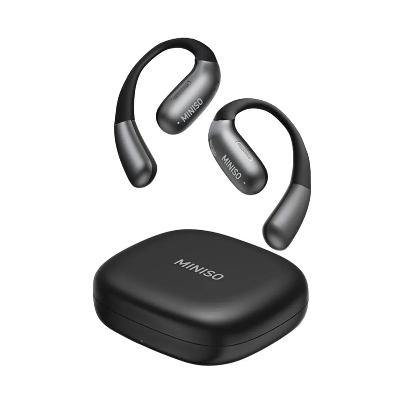 Fone Bluetooth Esportivo Miniso x28, Bluetooth 5.4 e Design Aberto | Innova Fácil
