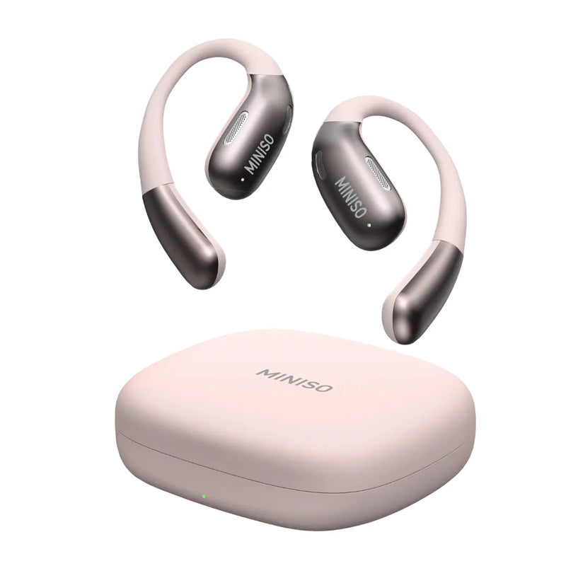 Fone Bluetooth Esportivo Miniso x28, Bluetooth 5.4 e Design Aberto | Innova Fácil