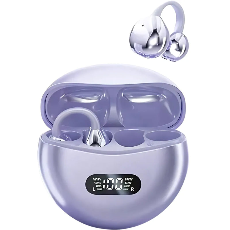 Fone Bluetooth FreeClips Open Ear Confortável e Moderno - OFERTA EXCLUSIVA 🔥