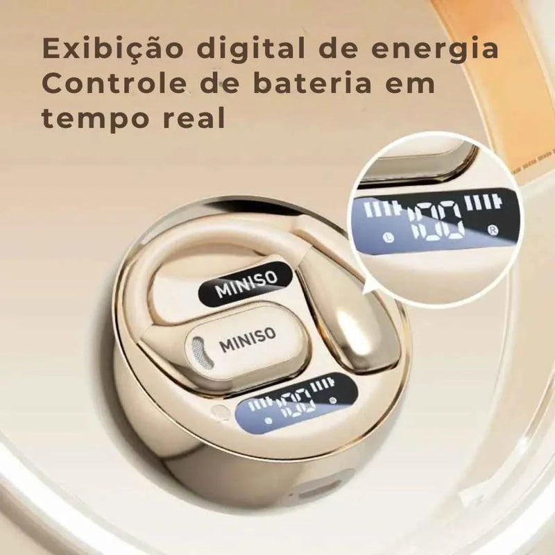 Fone Bluetooth Miniso MS169 – Conforto e Qualidade Sonora | Innova Fácil