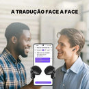 Fone Bluetooth Tradutor HTC20 com IA, ENC e Toque Inteligente | Innova Fácil