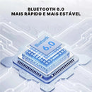 Fone Bluetooth Tradutor HTC20 com IA, ENC e Toque Inteligente | Innova Fácil