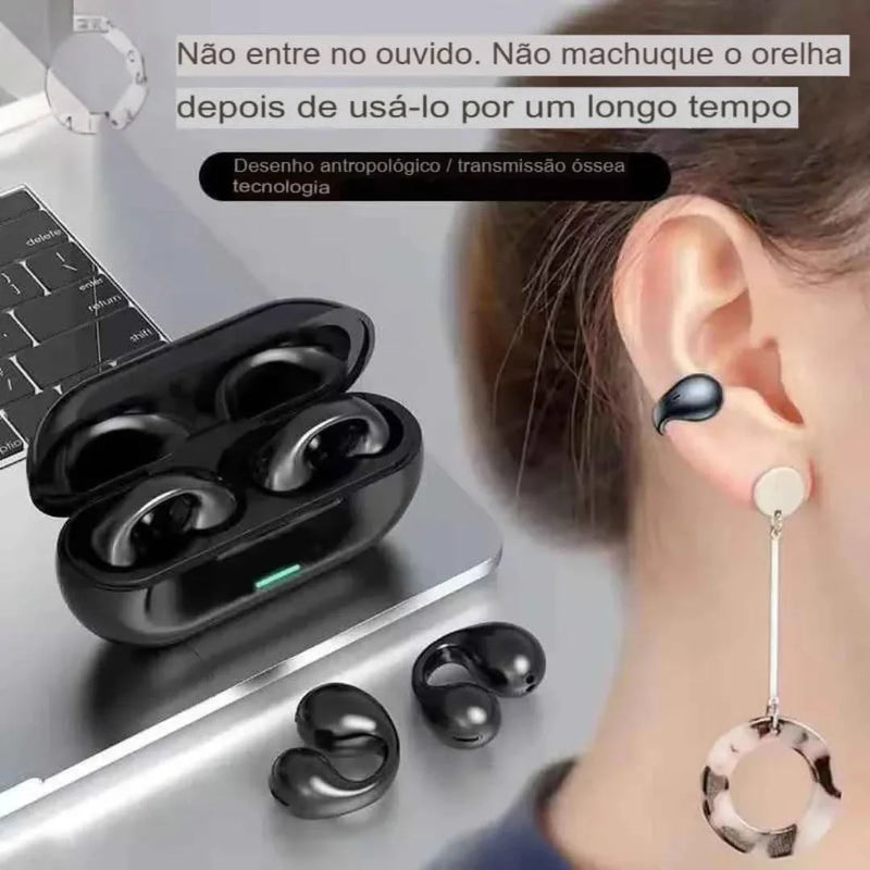 Fones Bluetooth NoiseCancel Pro Com Cancelamento De Ruído Ativo | Innova Fácil
