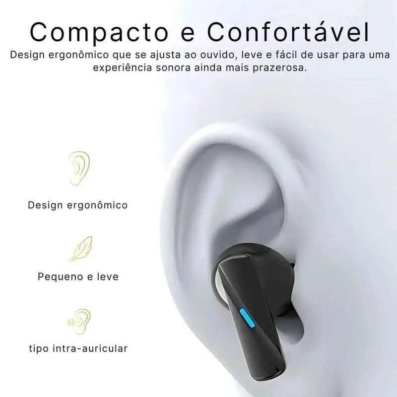 Fones de Ouvido com Áudio 9D - AeroSound Innova | Innova Fácil