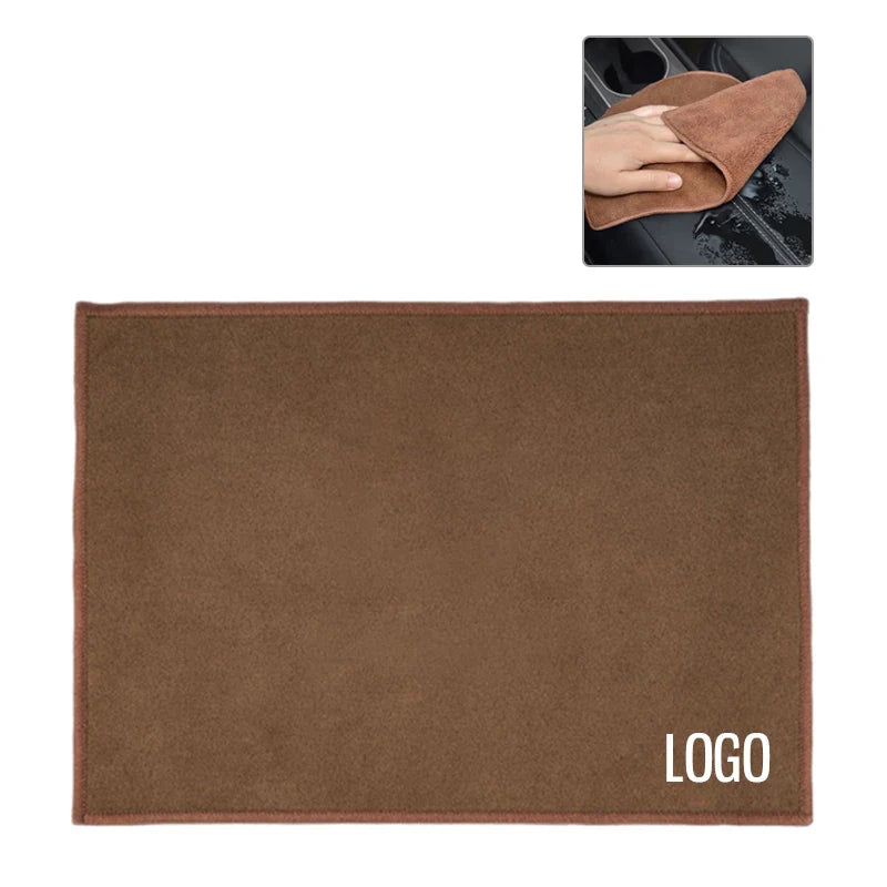 GlideGlow™ Pano de Microfibra Personalizado Nano Ultra Macio