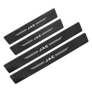 Kit Protetor de Soleira Anti-risco Carbono Premium JAC - 4 pcs