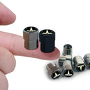 Tampa de Metal para Válvula de Pneu - Diversas Marcas - 4 pcs