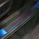 Kit Protetor de Soleira Anti-risco Carbono Premium JAC - 4 pcs