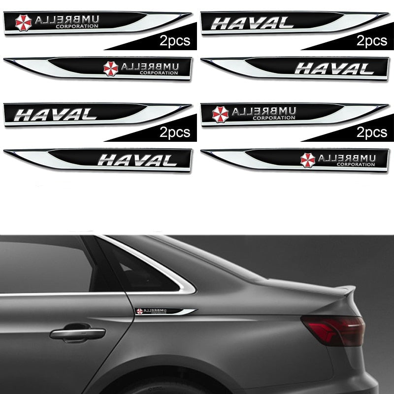 Emblema Metálico - 2 Pçs