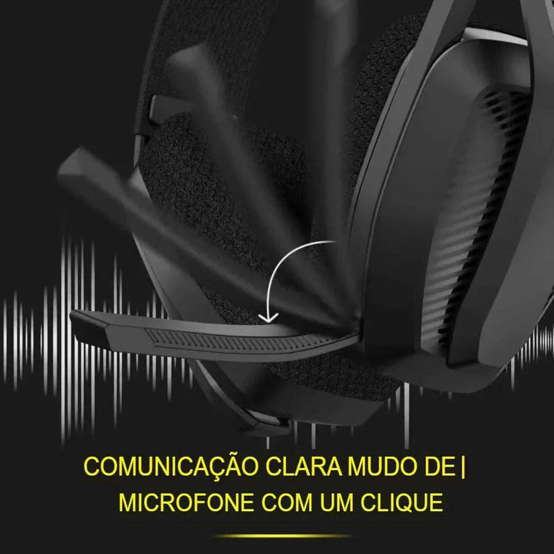 Headset Gamer NUBWO Pro Gamer Wireless + Bluetooth | Innova Fácil