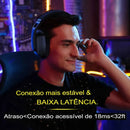 Headset Gamer NUBWO Pro Gamer Wireless + Bluetooth | Innova Fácil