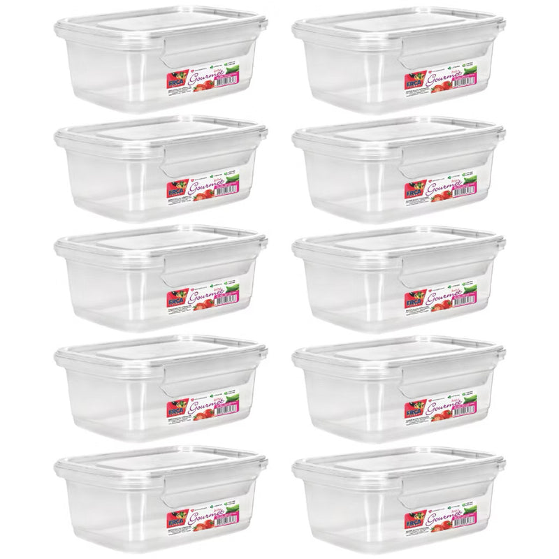 Kit 10 Potes Marmita 750ml Hermetico