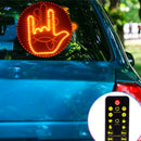 LED Expressões Gestuais Divertidas para Carros