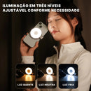 Luz de Preenchimento Magnética TELESIN Magsafe 360° com Espelho e 3 Modos de Iluminação | Innova Fácil