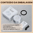 Luz de Preenchimento Magnética TELESIN Magsafe 360° com Espelho e 3 Modos de Iluminação | Innova Fácil