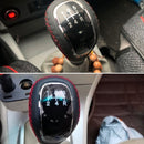 Manopla de Câmbio Manual Universal em Couro 5 e 6 Velocidades