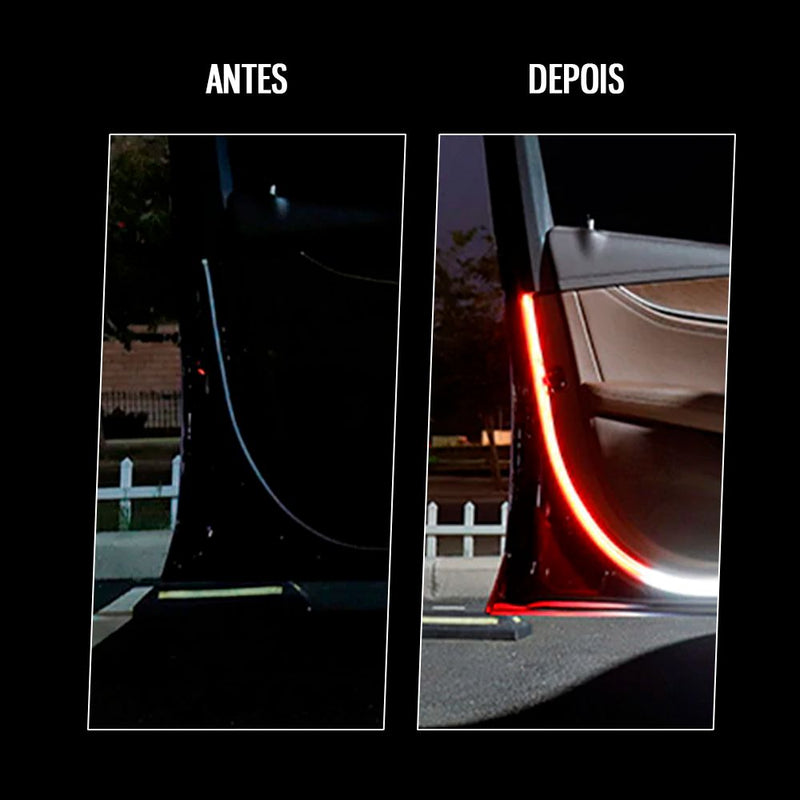 ProtectLine™ Fita de Led para Porta de Carro Anti-Colisão - 2 Pçs