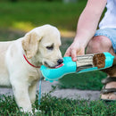 Garrafa Portátil de Água & Comida para Pets 3 em 1