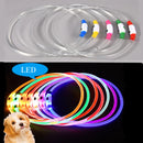 Coleira LED Luminosa para Pets