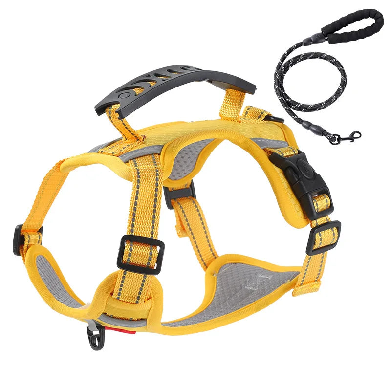 Peitoral com Guia de Tração para Cães e Gatos