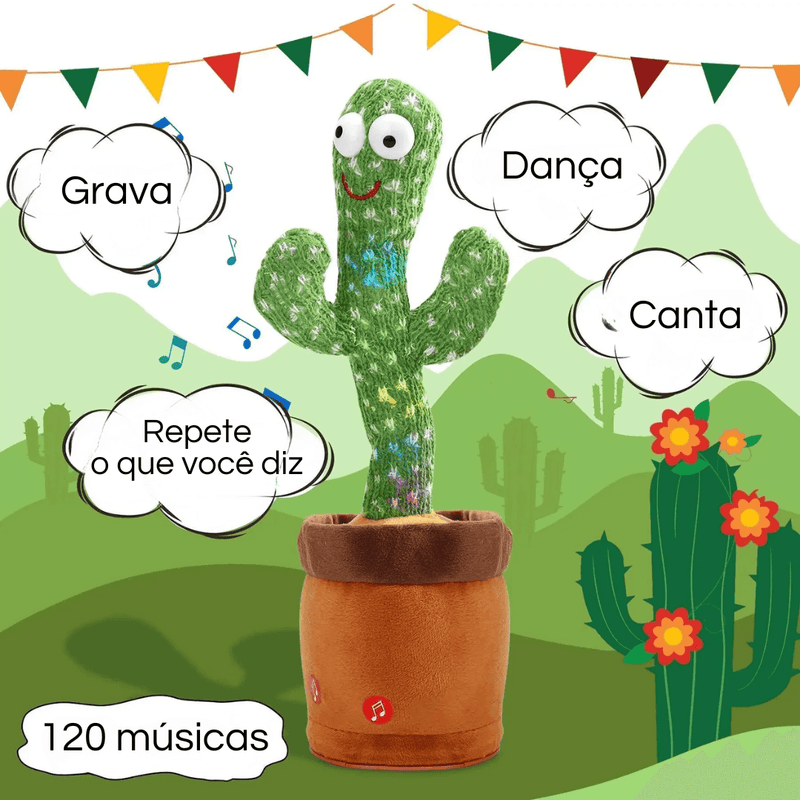 Cacto Interativo Dançarino