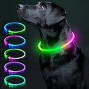 Coleira LED Luminosa para Pets