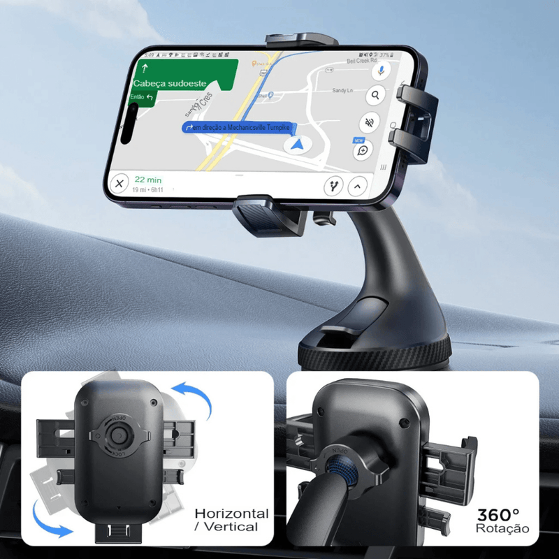Suporte de Celular 360° com Instalação Simples - Innova EasyHolder | Innova Fácil
