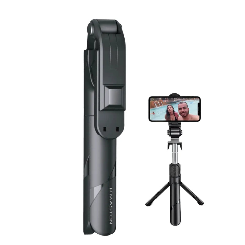 Tripé Pau De Selfie Bluetooth VistaGo Baseus Ajuste Telescópico E Rotação 360° | Innova Fácil