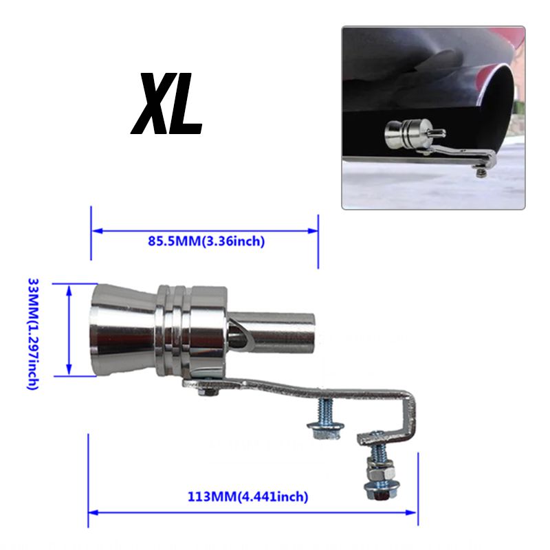 WhistlePipe™ Apito Turbo para Escapamento Club do Auto