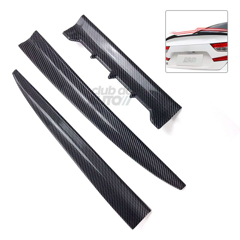 AeroPrime™ Aerofólio Esportivo Universal Flexível Premium