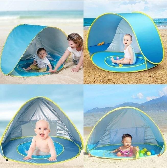 Tenda de Praia com Piscina Kids