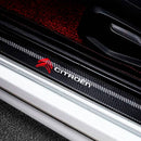 CarbonFilm™ Protetor de Soleira Anti-risco Premium - 4 Pçs