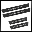 CarbonFilm™ Protetor de Soleira Anti-risco Premium - 4 Pçs