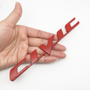 Emblema Metálico Traseiro Civic Premium