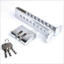 FullLock™ Trava Antifurto para Carros em Aço Inox Compacta