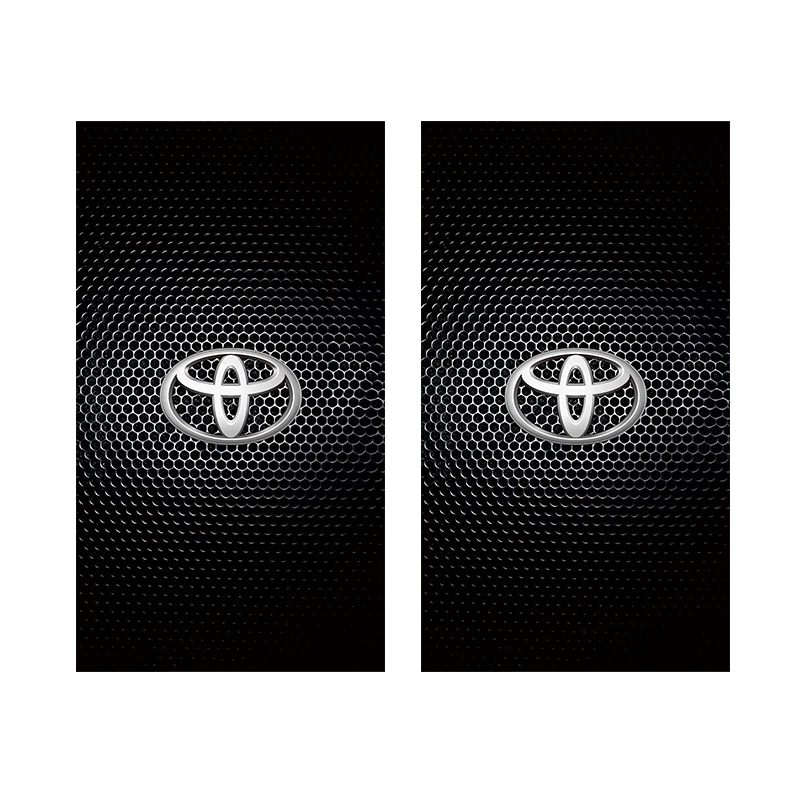 Adesivo para Coluna do Carro Personalizado Universal - 2 Pçs