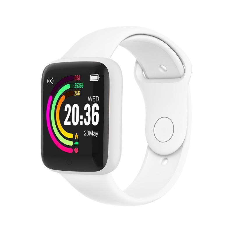 Relógio Inteligente D20 - Freqüência Cardíaca/Notificações de mensagens - Bluetooth © - Woman Express