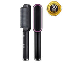 Escova Alisadora 5 em 1 - Alisa, Modela, Hidrata, Seca e Anti-frizz