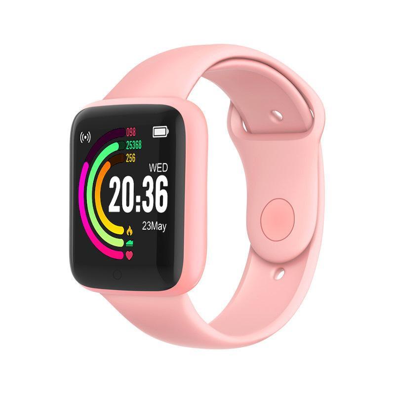 Relógio Inteligente D20 - Freqüência Cardíaca/Notificações de mensagens - Bluetooth © - Woman Express